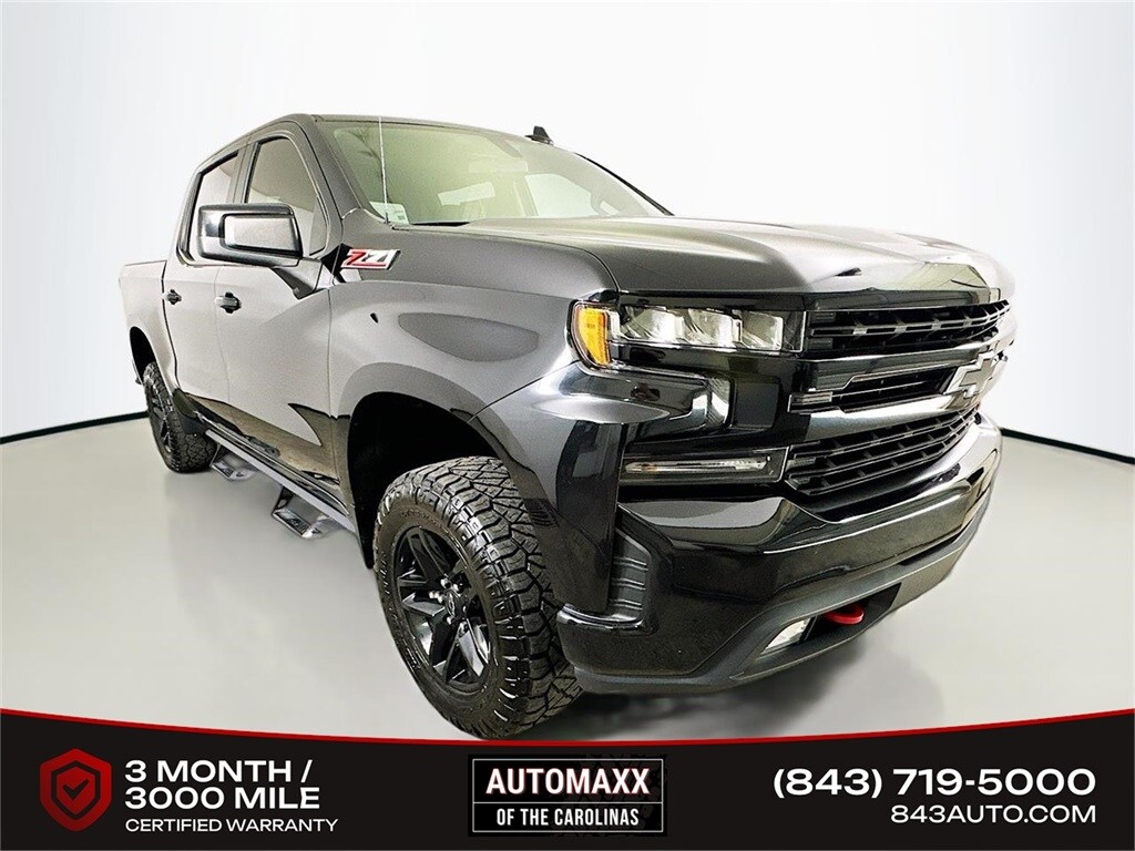 Certified 2021 Chevrolet Silverado 1500 LT Trail Boss Truck Crew Cab