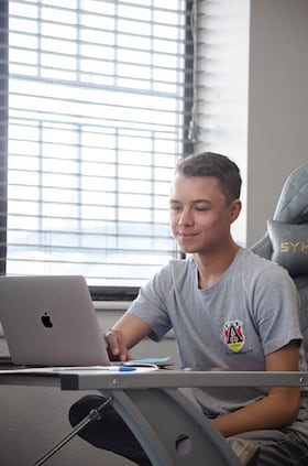 Staff member Caleb from 34c7afb9f113