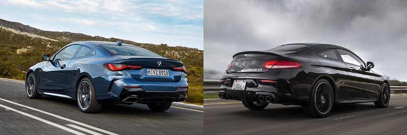 2023 BMW 4 Series Coupe vs. 2023 Mercedes-Benz C-Class Coupe