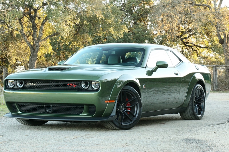 Exterior view of the 2020 Challenger R/T Scat Pack Widebody