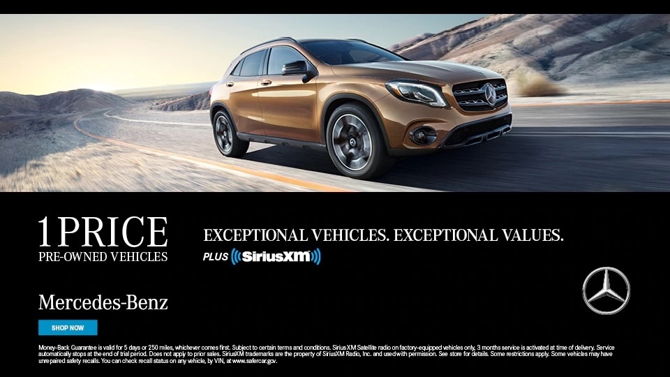AutoNation 1Price Pre-Owned Vehicles information