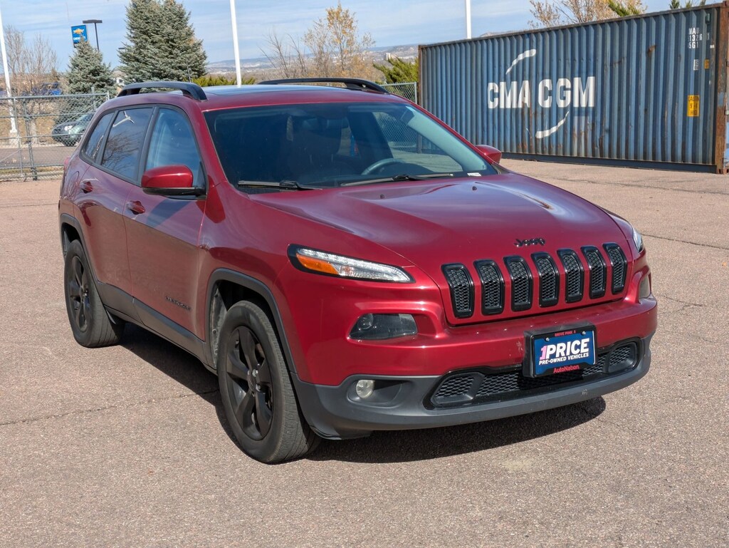 Used 2017 Jeep Cherokee High Altitude Sport Utility
