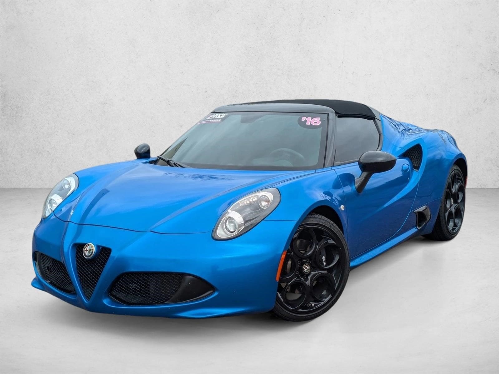 2016 Alfa Romeo 4C Spider