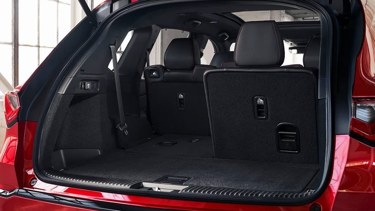 2024 Acura MDX rear cargo space