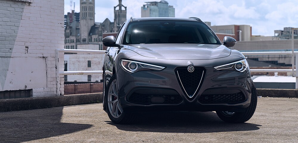 2018 Alfa Romeo Stelvio For Sale Near Santa Clara Front view of 2018 Alfa Romeo Stelvio