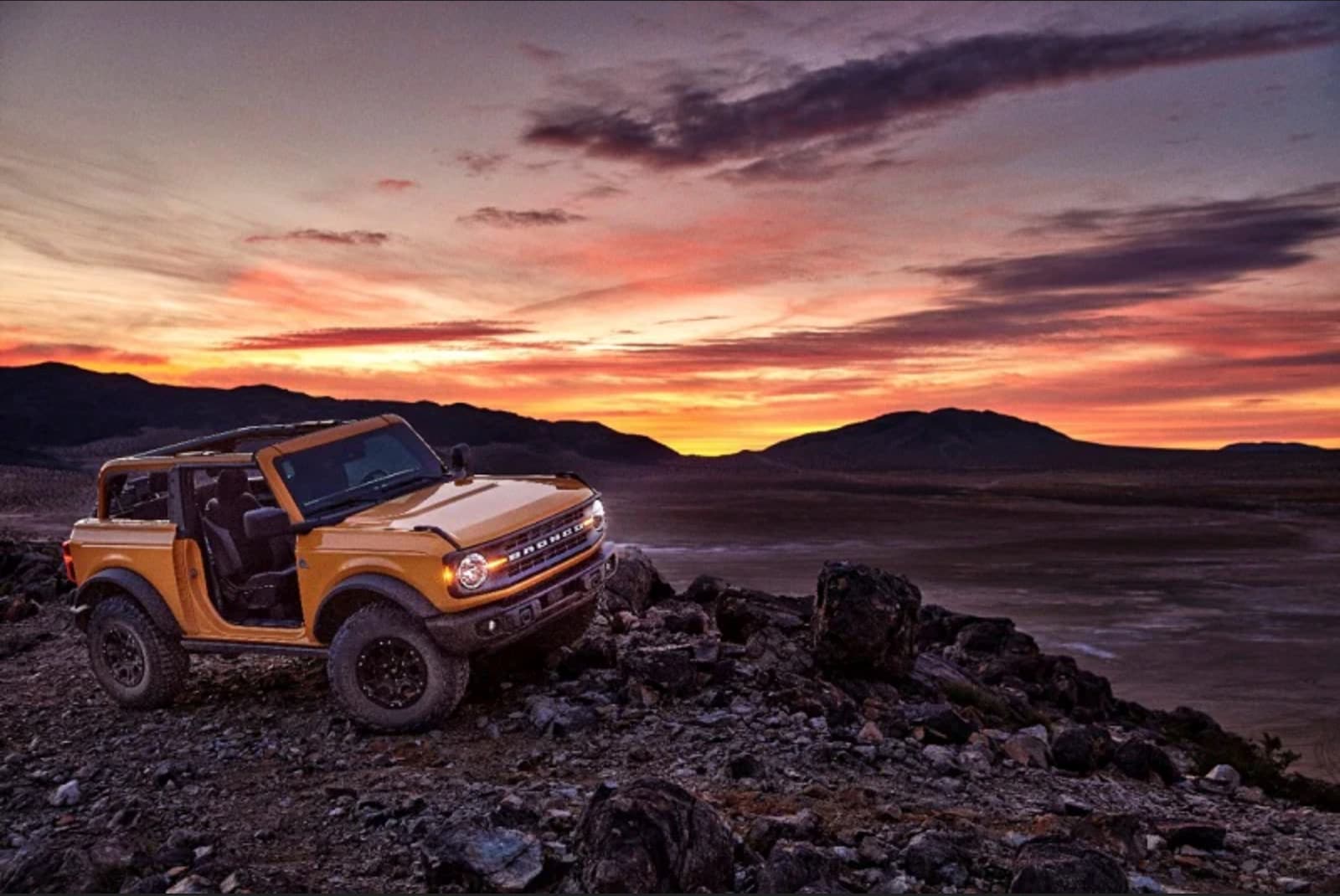 Exterior view of the Ford Bronco Big Bend