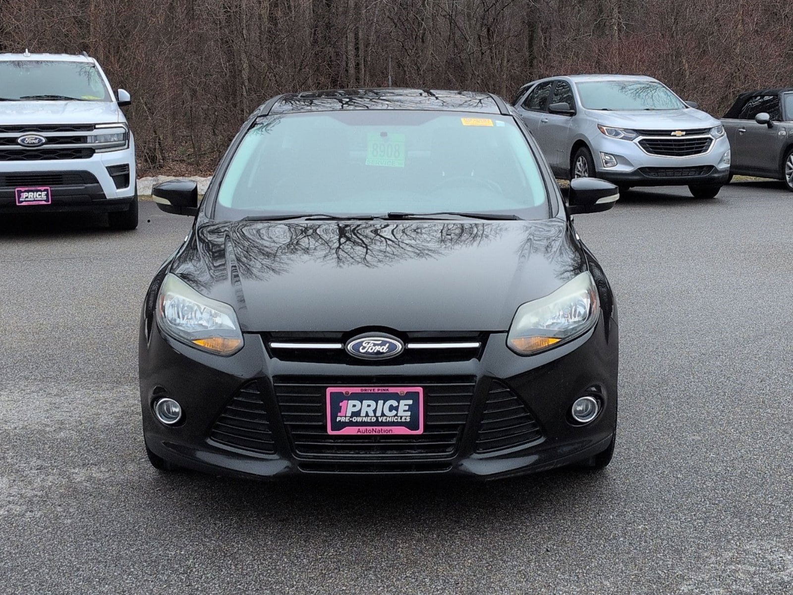 Used 2014 Ford Focus Titanium with VIN 1FADP3N22EL449796 for sale in Amherst, OH