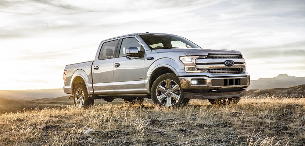 2018 Ford F-150 2018 Ford F-150 front 3/4 view