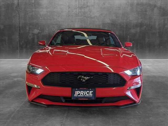 Used 2019 Ford Mustang EcoBoost Premium with VIN 1FATP8UH7K5109395 for sale in Amherst, OH