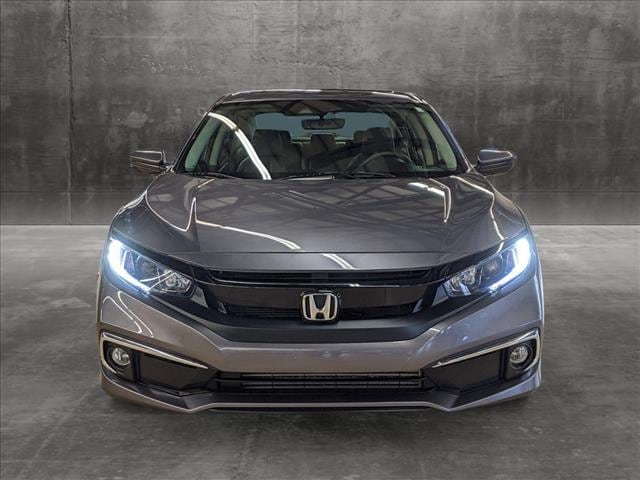 Used 2020 Honda Civic EX-L with VIN 19XFC1F74LE016015 for sale in Amherst, OH