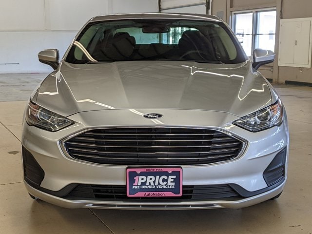 Used 2019 Ford Fusion Hybrid SE with VIN 3FA6P0LUXKR112785 for sale in Amherst, OH