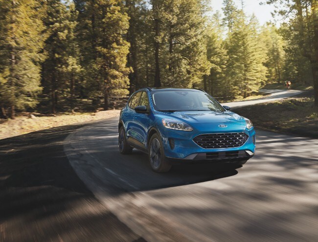 Exterior view of the Ford Escape