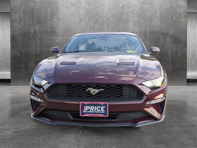 Used 2018 Ford Mustang EcoBoost with VIN 1FA6P8TH1J5159237 for sale in Amherst, OH