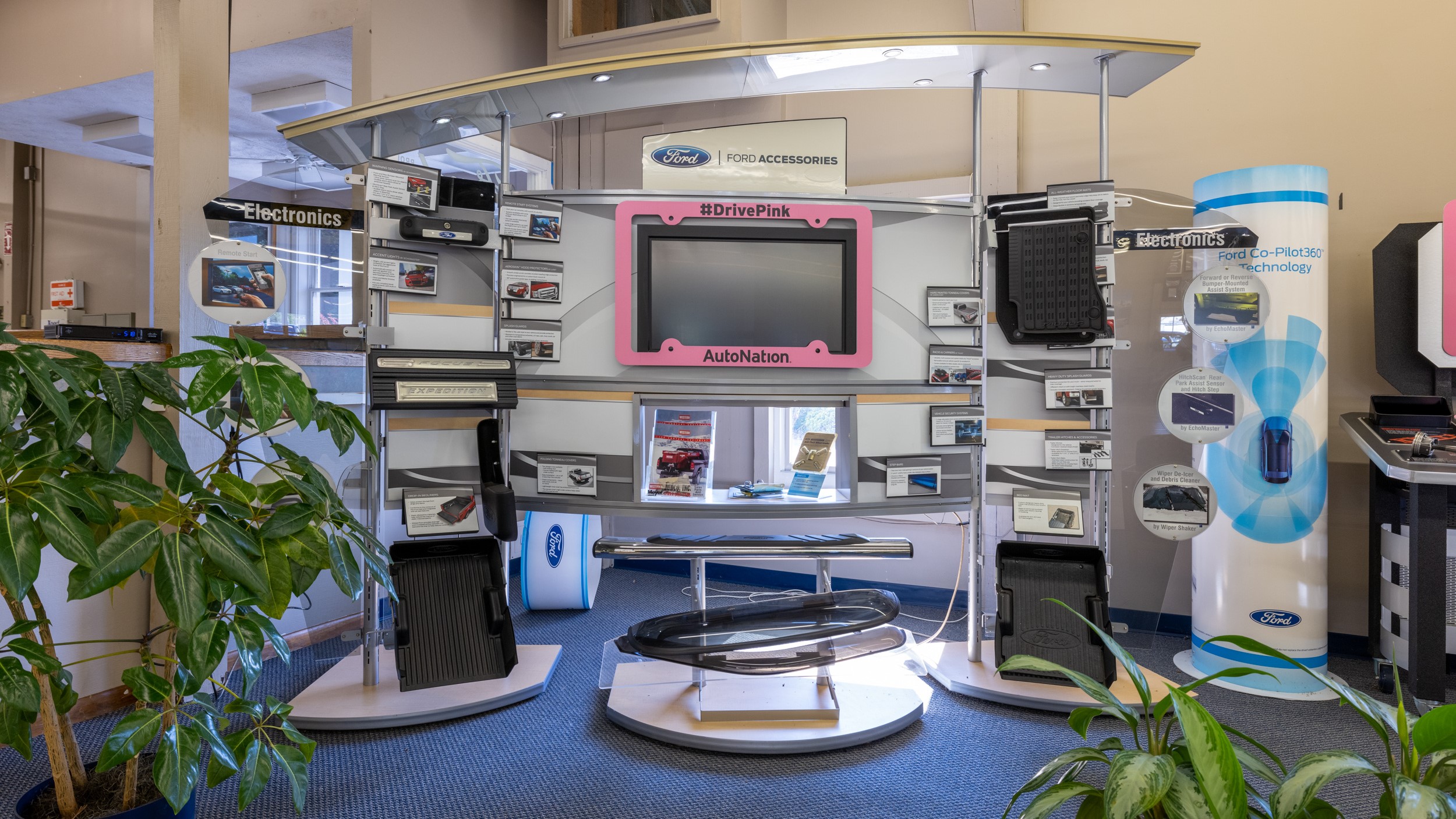 Interior view of AutoNation Ford Amherst