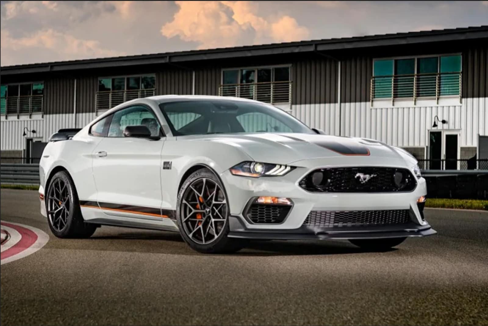 Exterior view of the Ford Mustang EcoBoost Premium