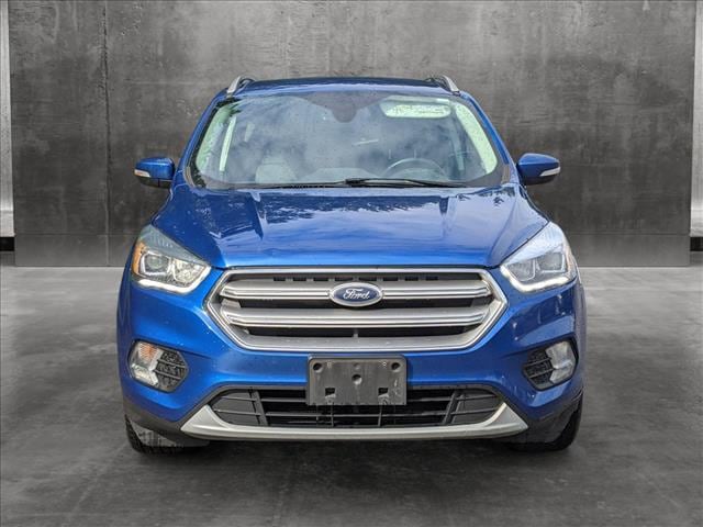 Used 2017 Ford Escape Titanium with VIN 1FMCU9JD7HUC93774 for sale in Amherst, OH