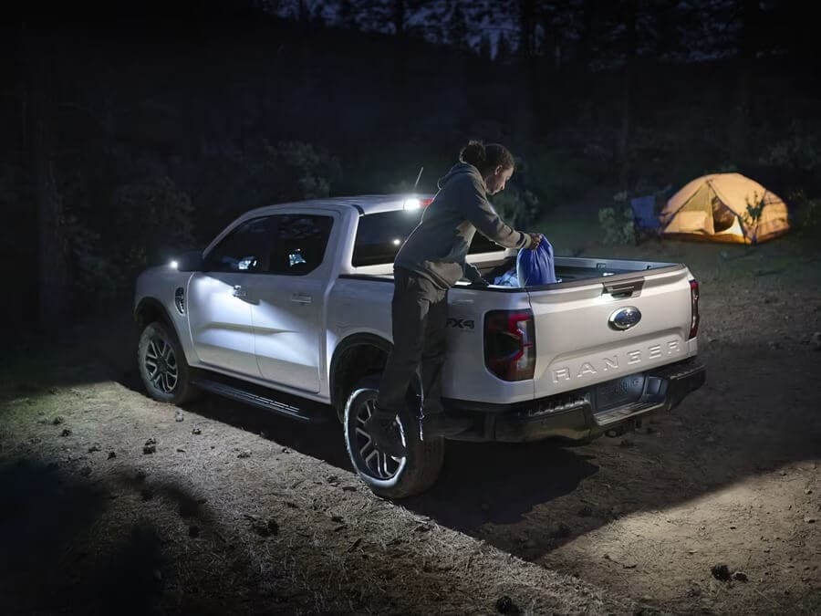 Learn about the Ford Ranger Pickup Truck Bed Sized & Cargo Exterior shot of Ford Ranger