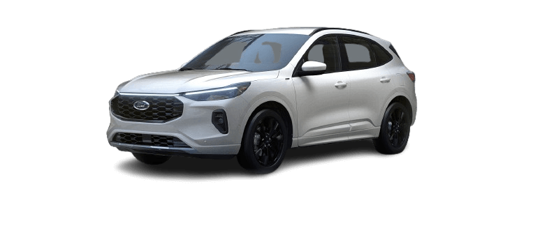 Learn about the color options of the Ford Escape Ford Escape in Star White Metallic Tricoat