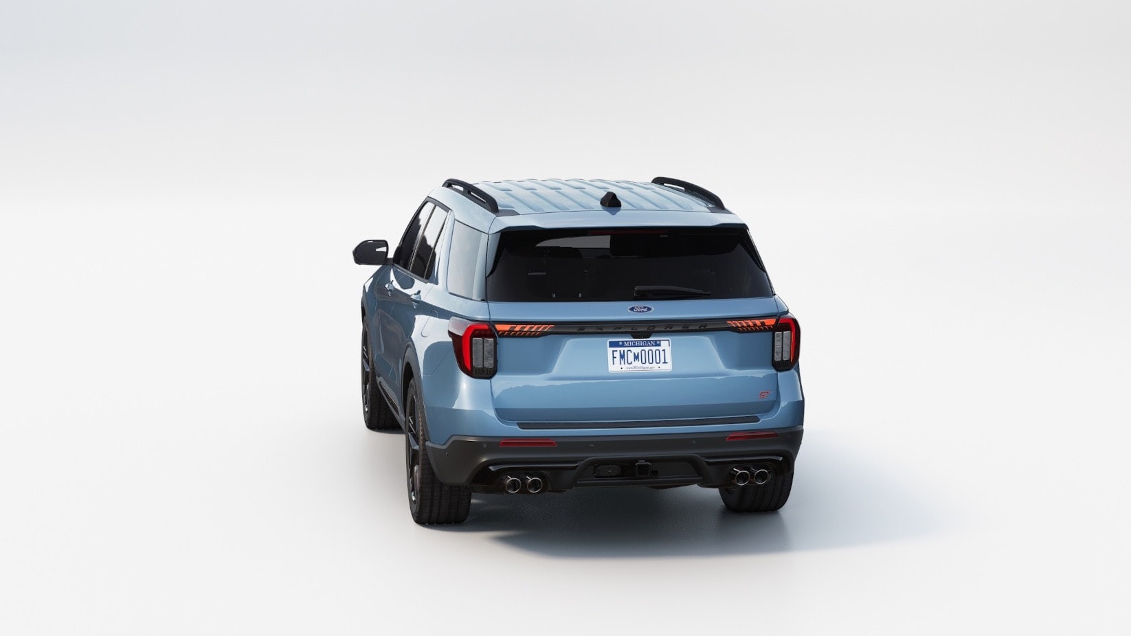 Learn about the Ford Explorer Back shot of Ford Explorer