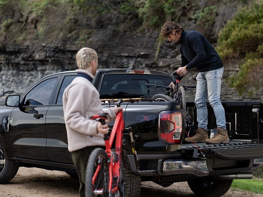 Learn about the Ford Ranger Pickup Truck Bed Sized & Cargo Exterior shot of Ford Ranger