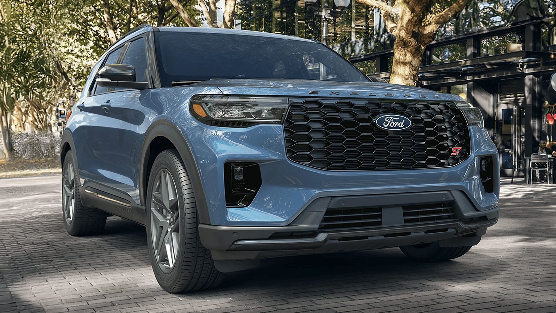 Ford Explorer in Vapor Blue