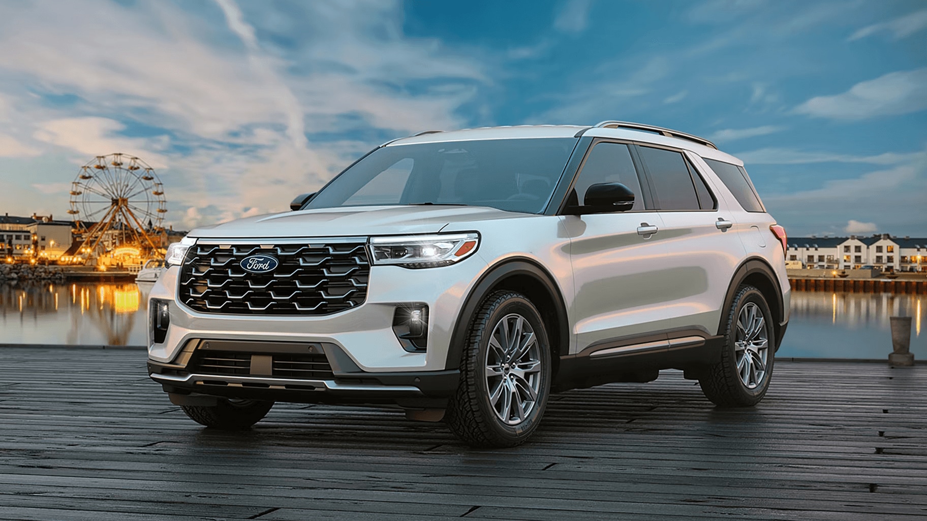 Ford Explorer in Avalanche Gray