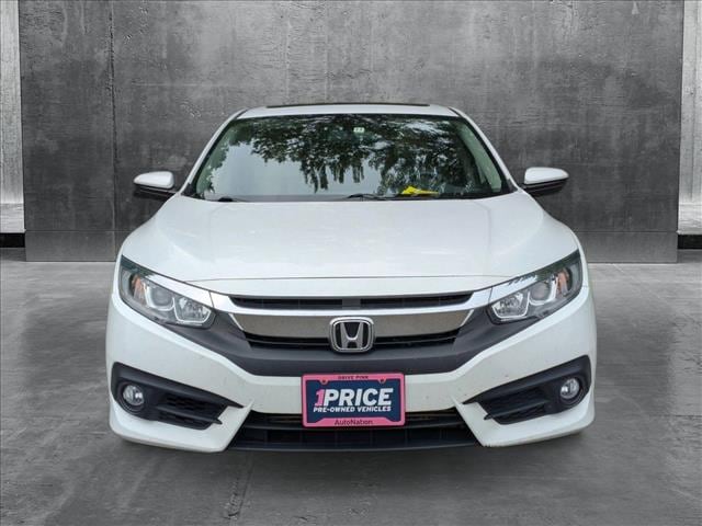 Used 2018 Honda Civic EX-T with VIN JHMFC1F35JX035956 for sale in Amherst, OH