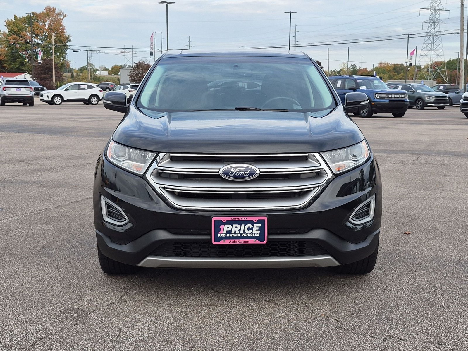 Used 2015 Ford Edge SEL with VIN 2FMTK3J82FBB38154 for sale in Amherst, OH