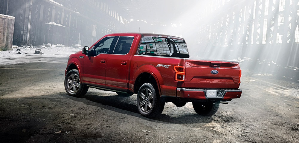 2018 Ford F-150 2018 Ford F-150 rear 3/4 view