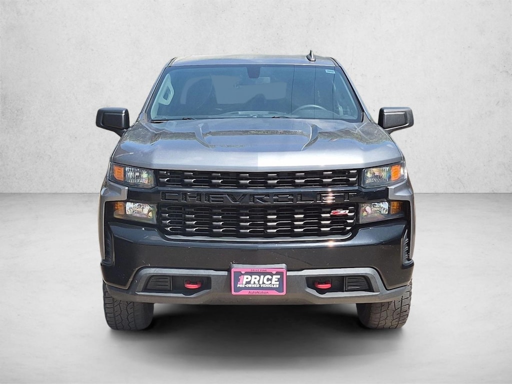 Certified 2020 Chevrolet Silverado 1500 Custom Trail Boss Truck Crew Cab