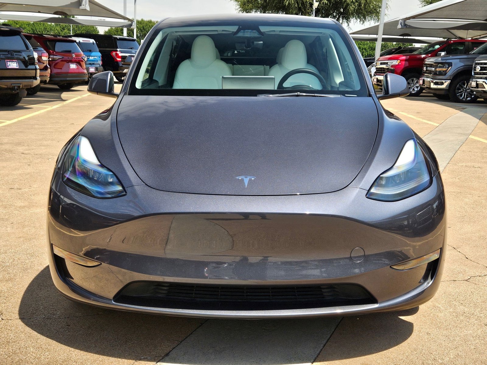 Used 2023 Tesla Model Y Long Range with VIN 7SAYGDEEXPA168850 for sale in Northfield, Minnesota