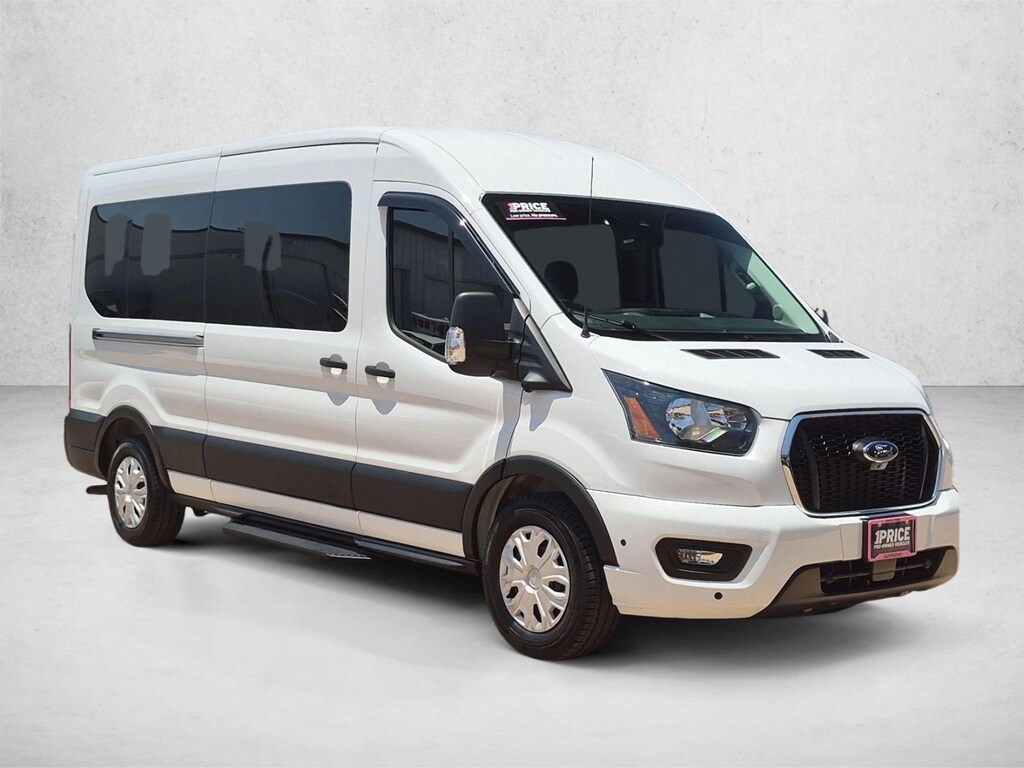 Certified 2025 Ford Transit-350 Passenger XLT Wagon Medium Roof Van