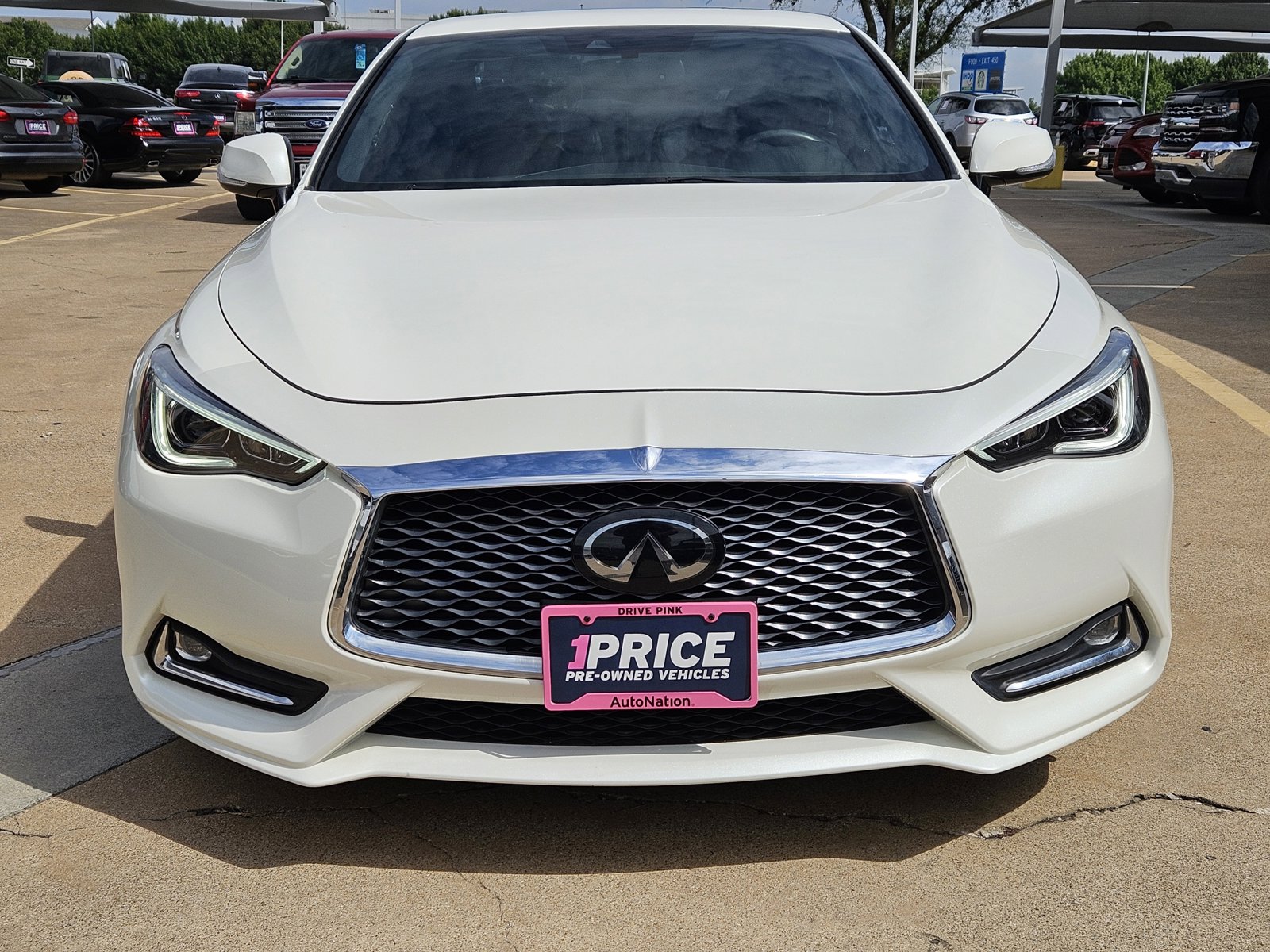 Used 2019 INFINITI Q60 Coupe LUXE with VIN JN1EV7EK5KM231615 for sale in Arlington, TX