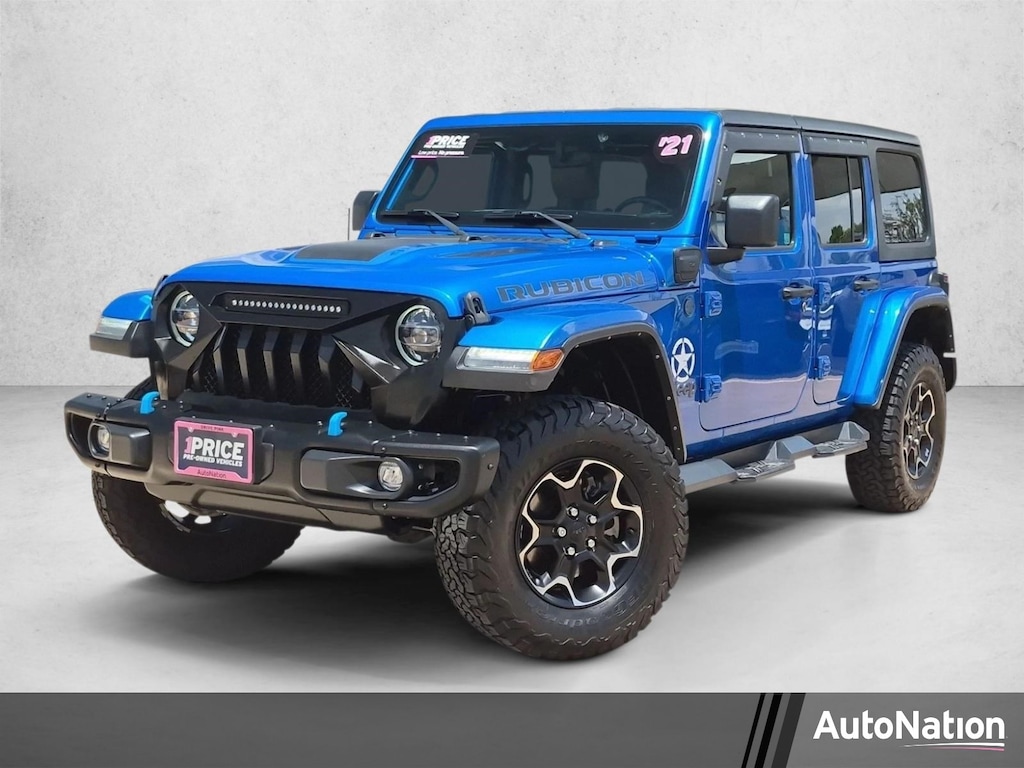 Certified 2021 Jeep Wrangler 4xe Unlimited Rubicon SUV