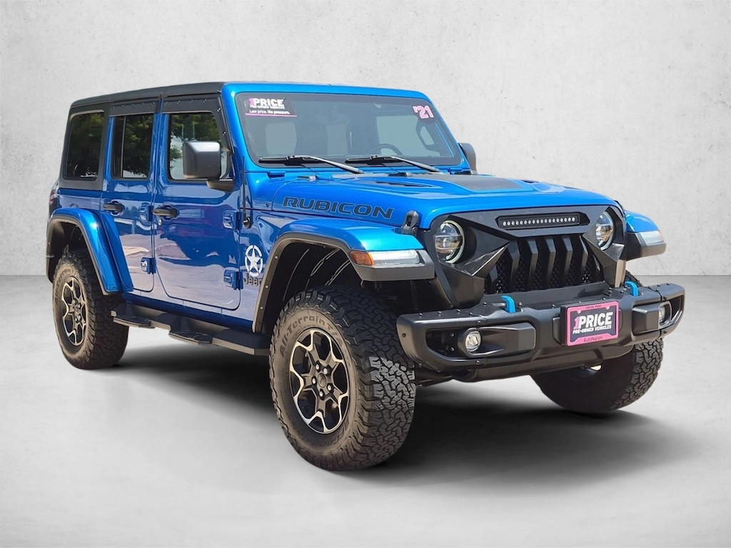 Certified 2021 Jeep Wrangler 4xe Unlimited Rubicon SUV