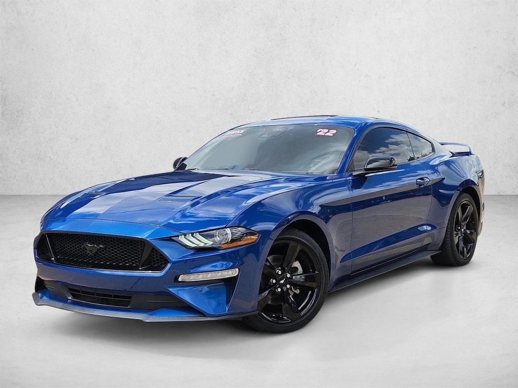 Certified 2022 Ford Mustang EcoBoost Premium Coupe