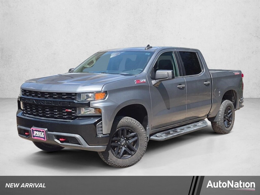 Certified 2020 Chevrolet Silverado 1500 Custom Trail Boss Truck Crew Cab