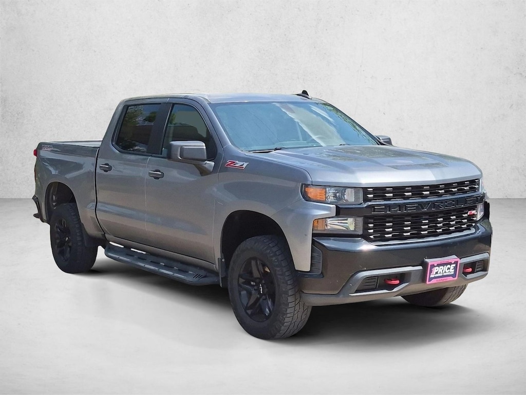 Certified 2020 Chevrolet Silverado 1500 Custom Trail Boss Truck Crew Cab
