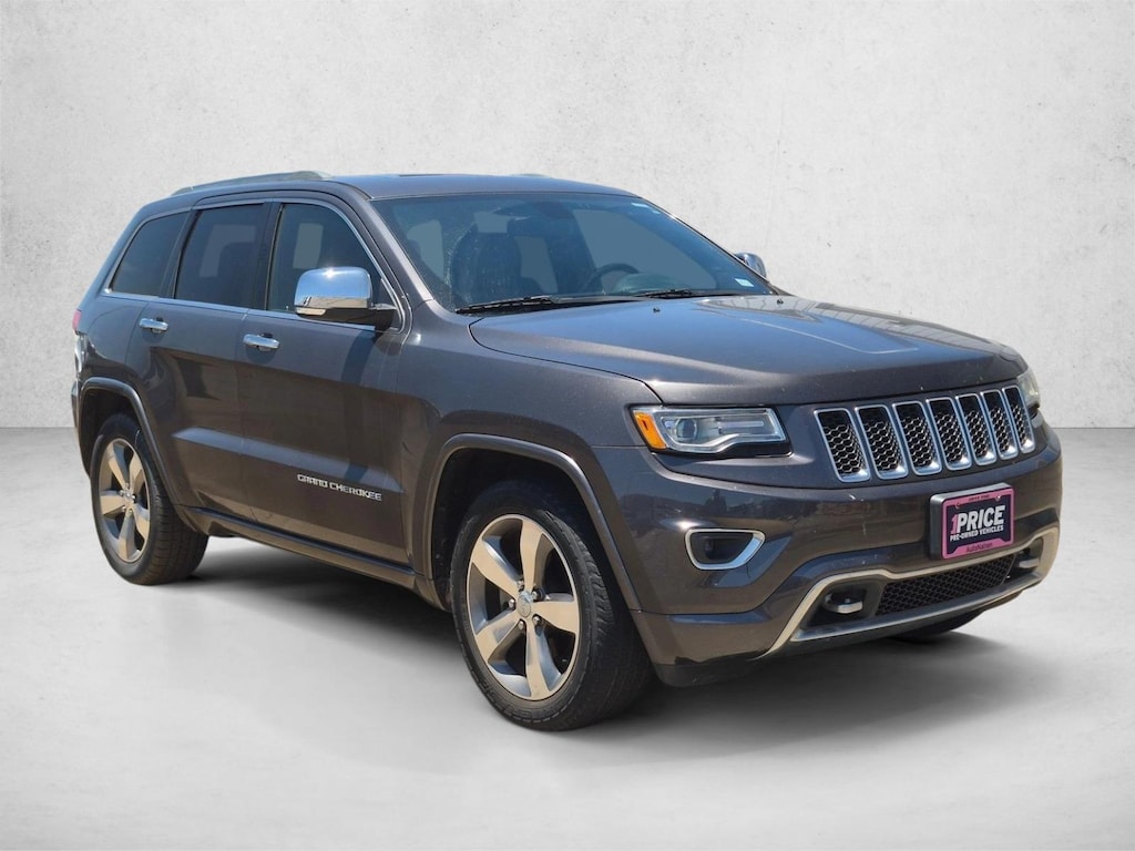 Certified 2015 Jeep Grand Cherokee Overland SUV