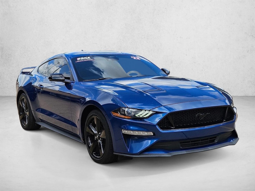 Certified 2022 Ford Mustang EcoBoost Premium Coupe