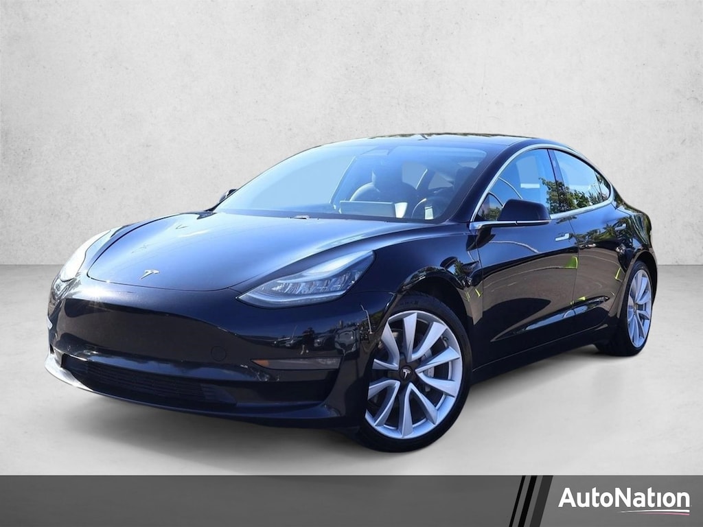 Used 2018 Tesla Model 3 Long Range Battery Sedan