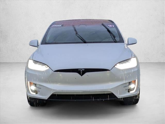 Used 2021 Tesla Model X Long Range Plus with VIN 5YJXCBE27MF319785 for sale in Bellevue, WA