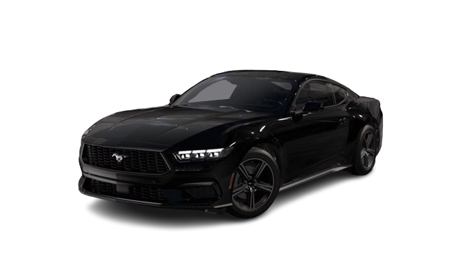 Ford Mustang in Shadow Black