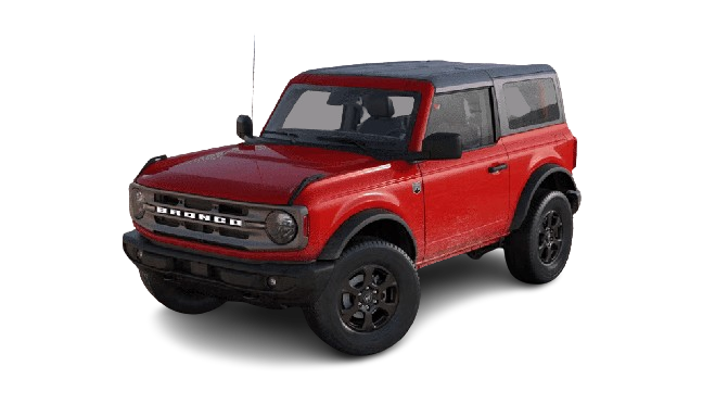 Ford Bronco in Race Red
