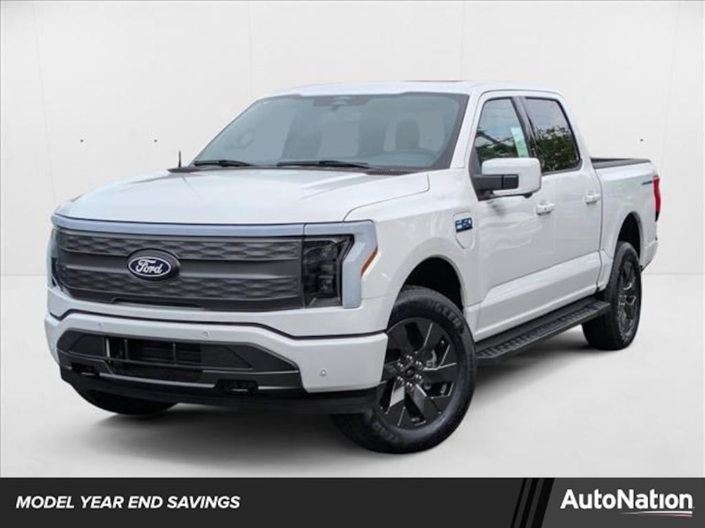 New 2025 Ford F-150 Lightning LARIAT Truck SuperCrew Cab