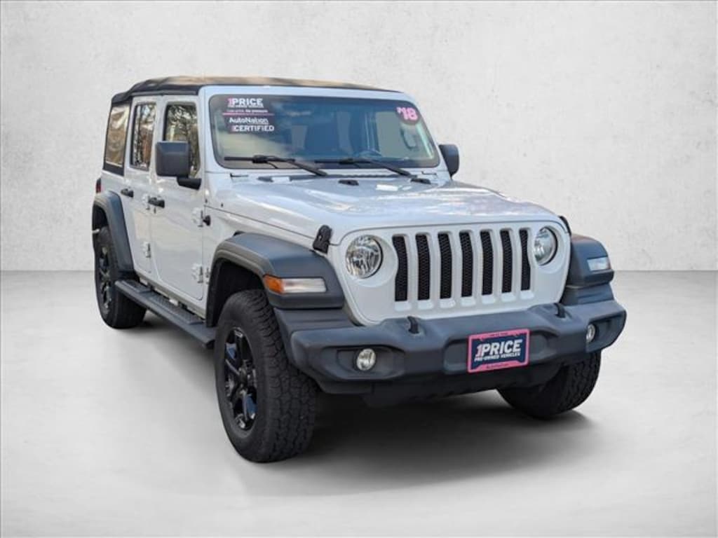 Used 2018 Jeep Wrangler Sport S SUV