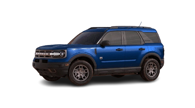 Ford Bronco Sport in Atlas Blue Metallic