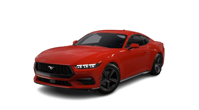 Ford Mustang in Race Red