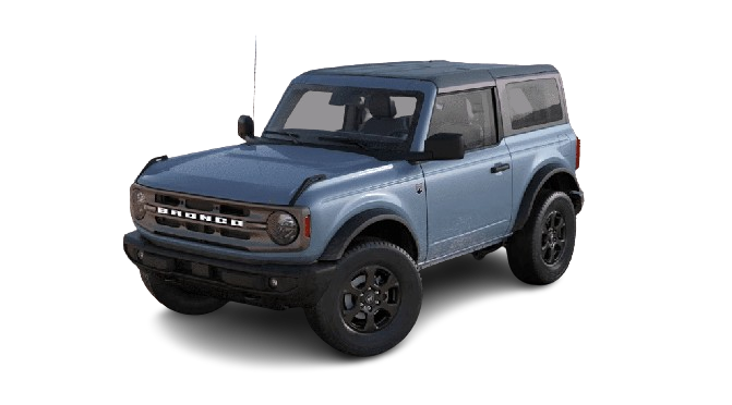 Ford Bronco in Azure Gray Metallic Tri-Coat