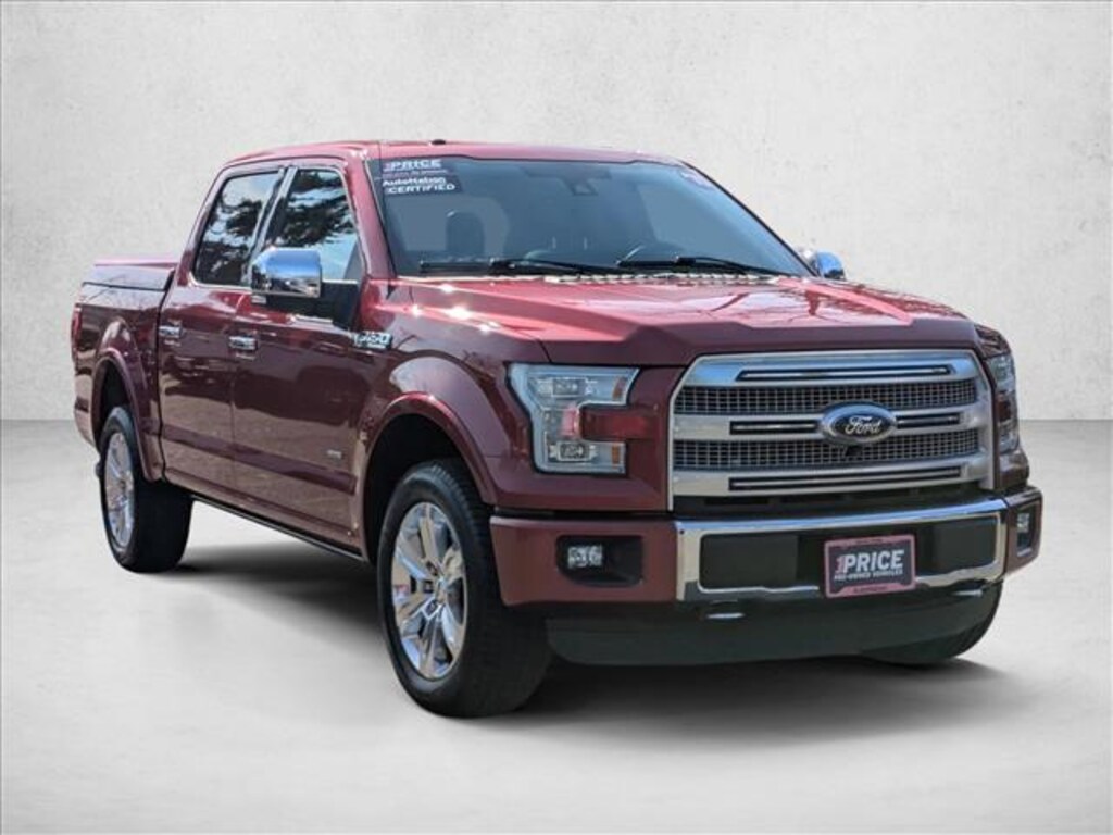 Used 2015 Ford F-150 Platinum Truck SuperCrew Cab